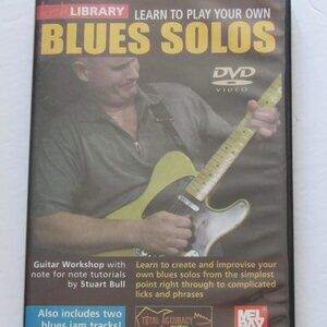 Play Your Own Blues Solos DVD 2 CD Roms Song Express Blues Guitar Lot of 2